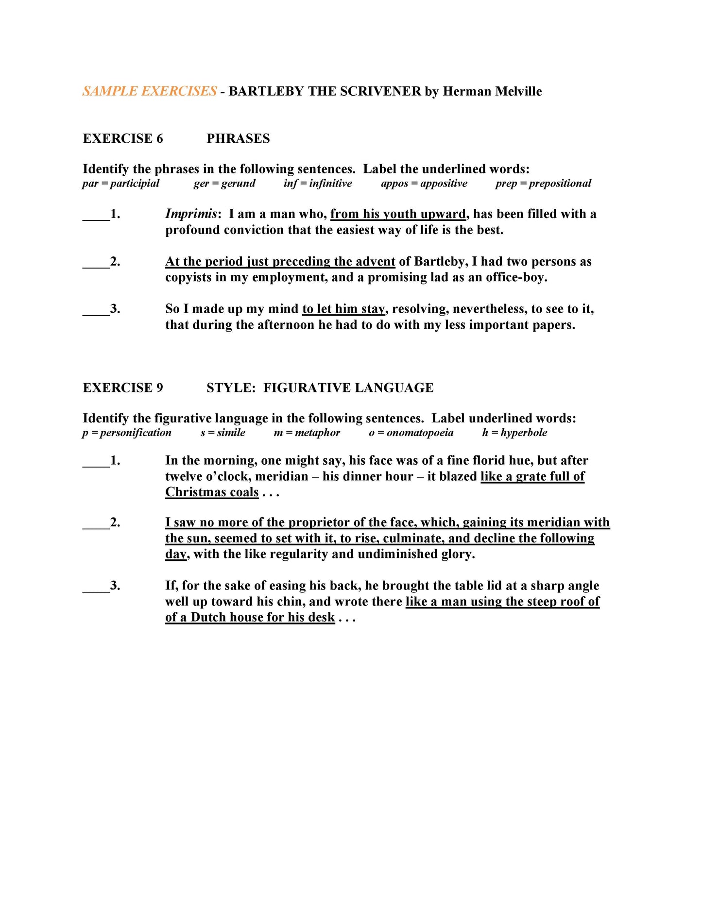 Bartleby the Scrivener by Herman Melville