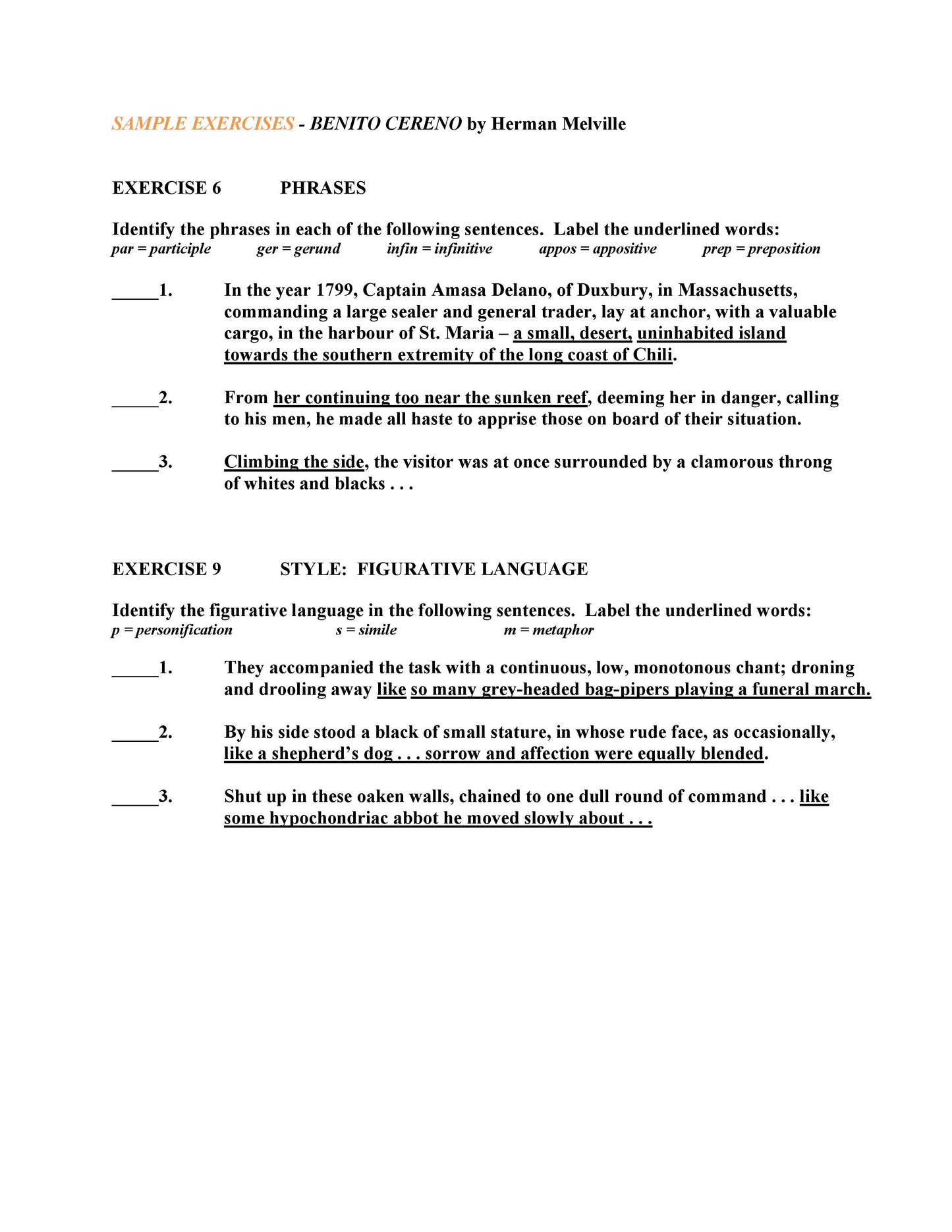 Benito Cereno by Herman Melville