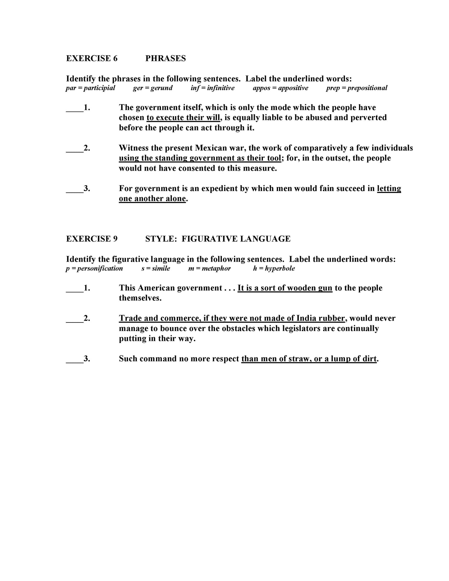 Civil Disobedience by Henry David Thoreau