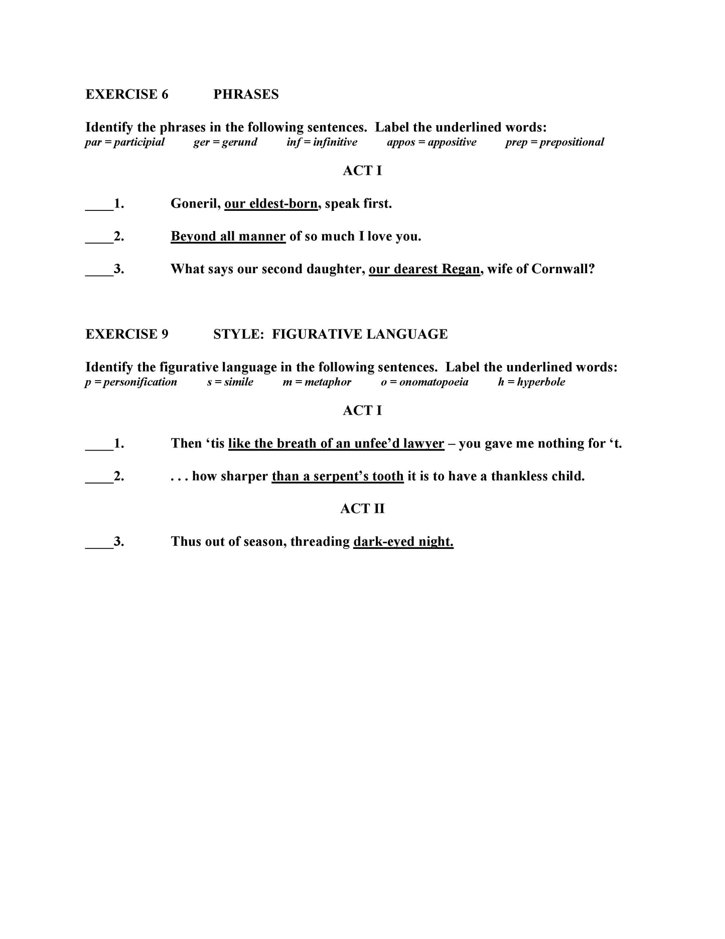 King Lear by William Shakespeare