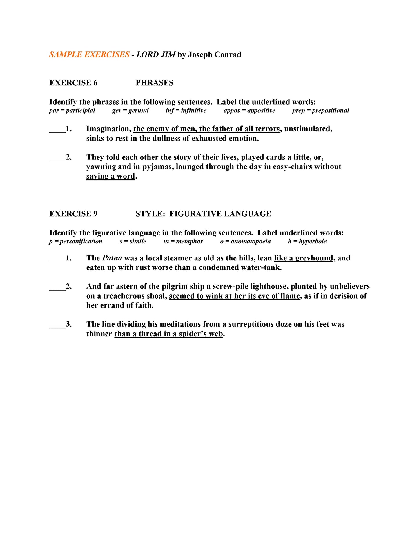 Lord Jim by Joseph Conrad