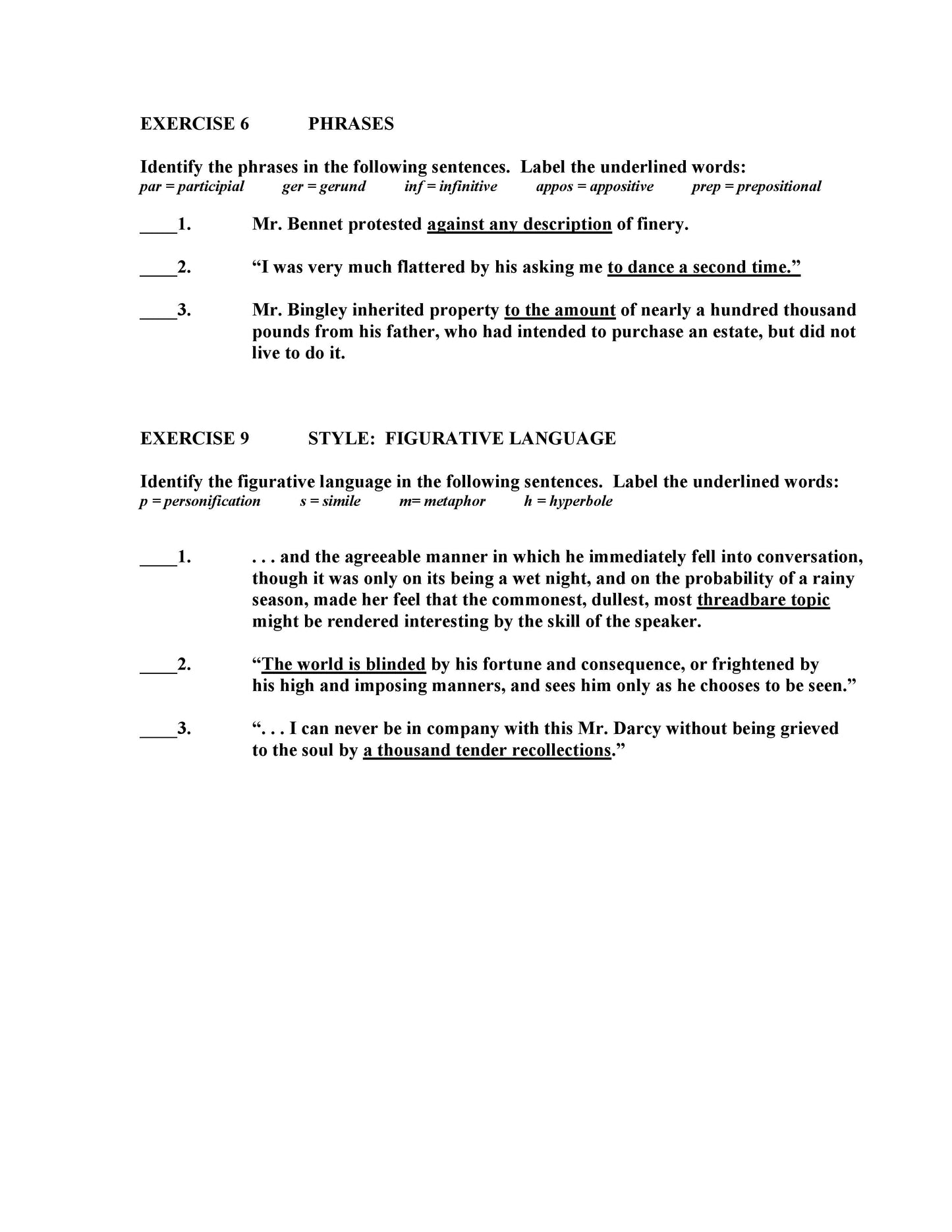 Pride and Prejudice by Jane Austen