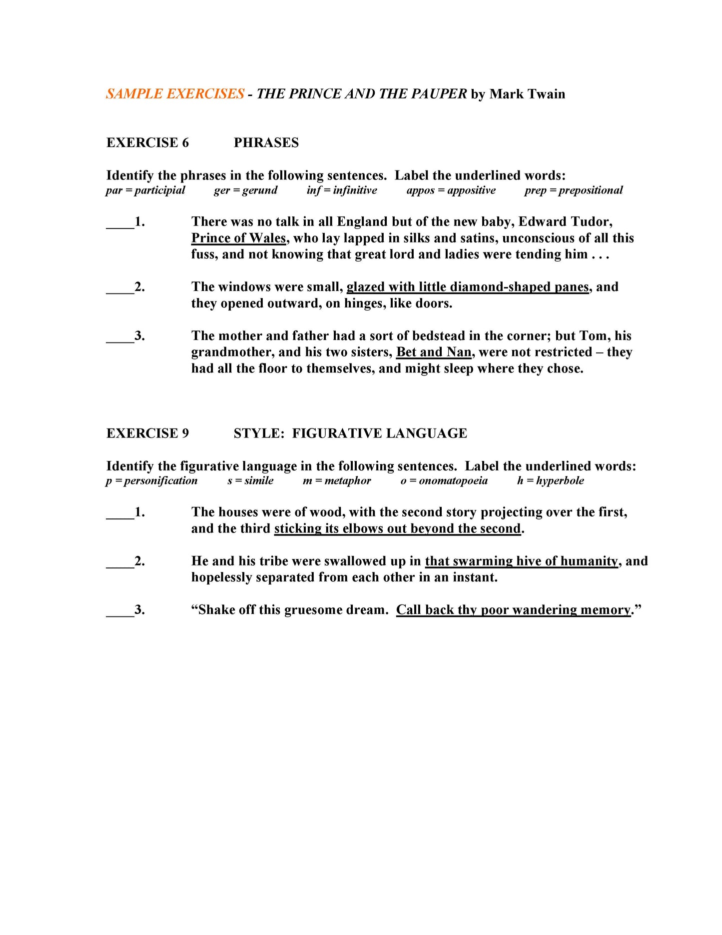 The Prince and the Pauper by Mark Twain