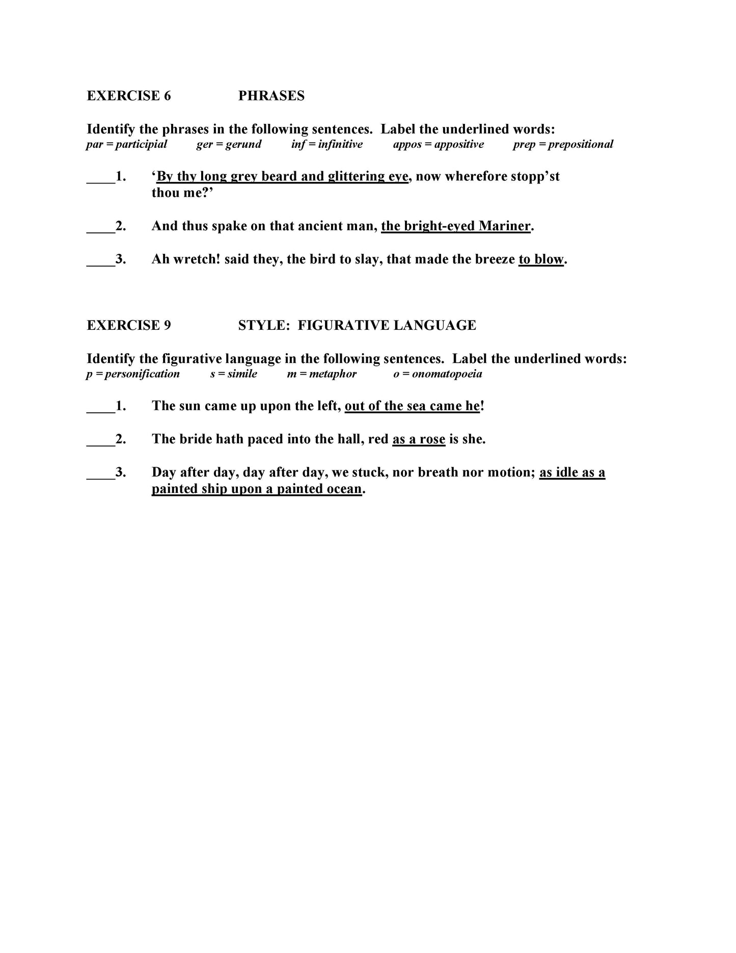 The Rime of the Ancient Mariner by Samuel Taylor Coleridge