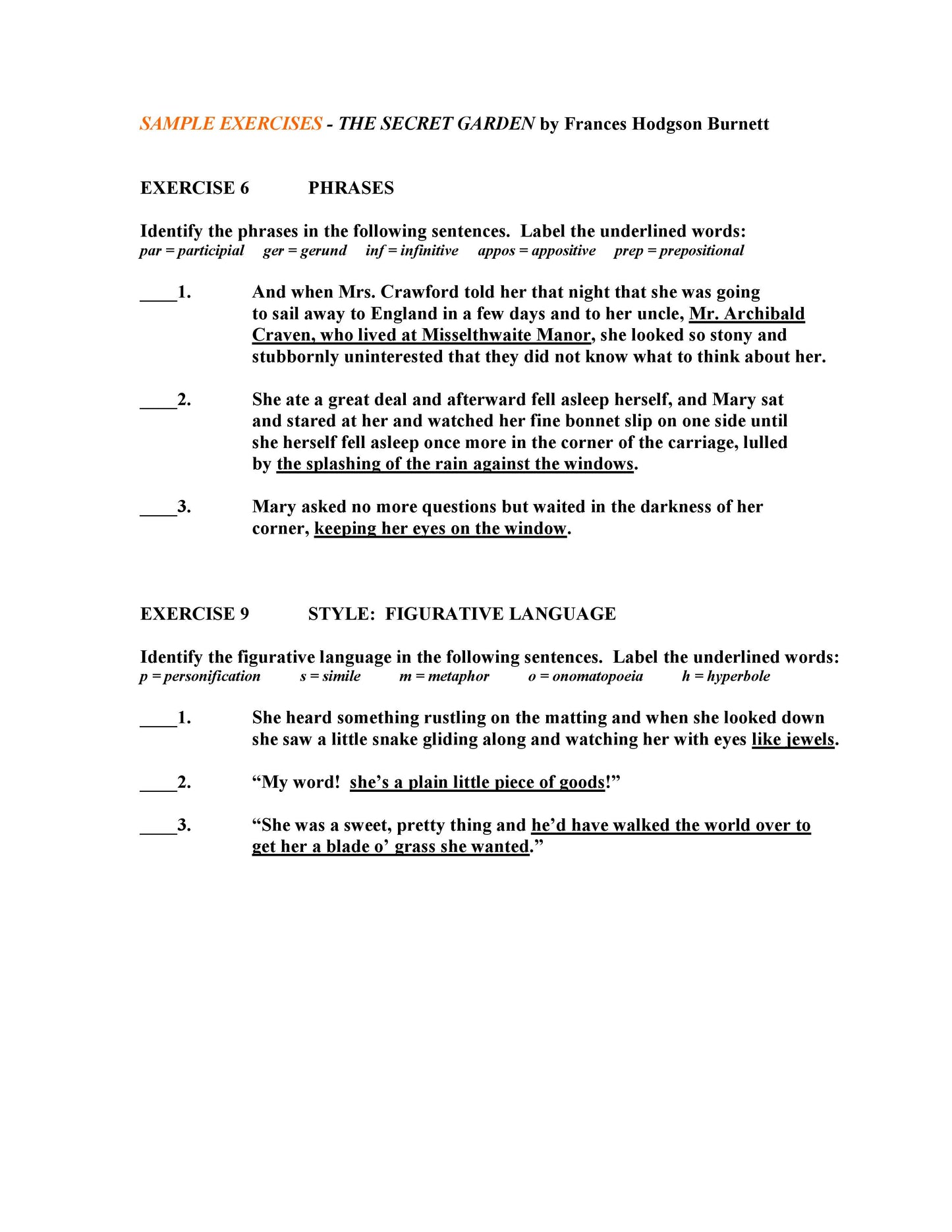 The Secret Garden by Frances Hodgson Burnett