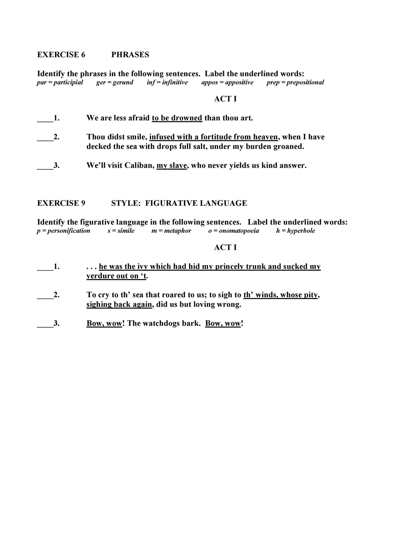 The Tempest by William Shakespeare