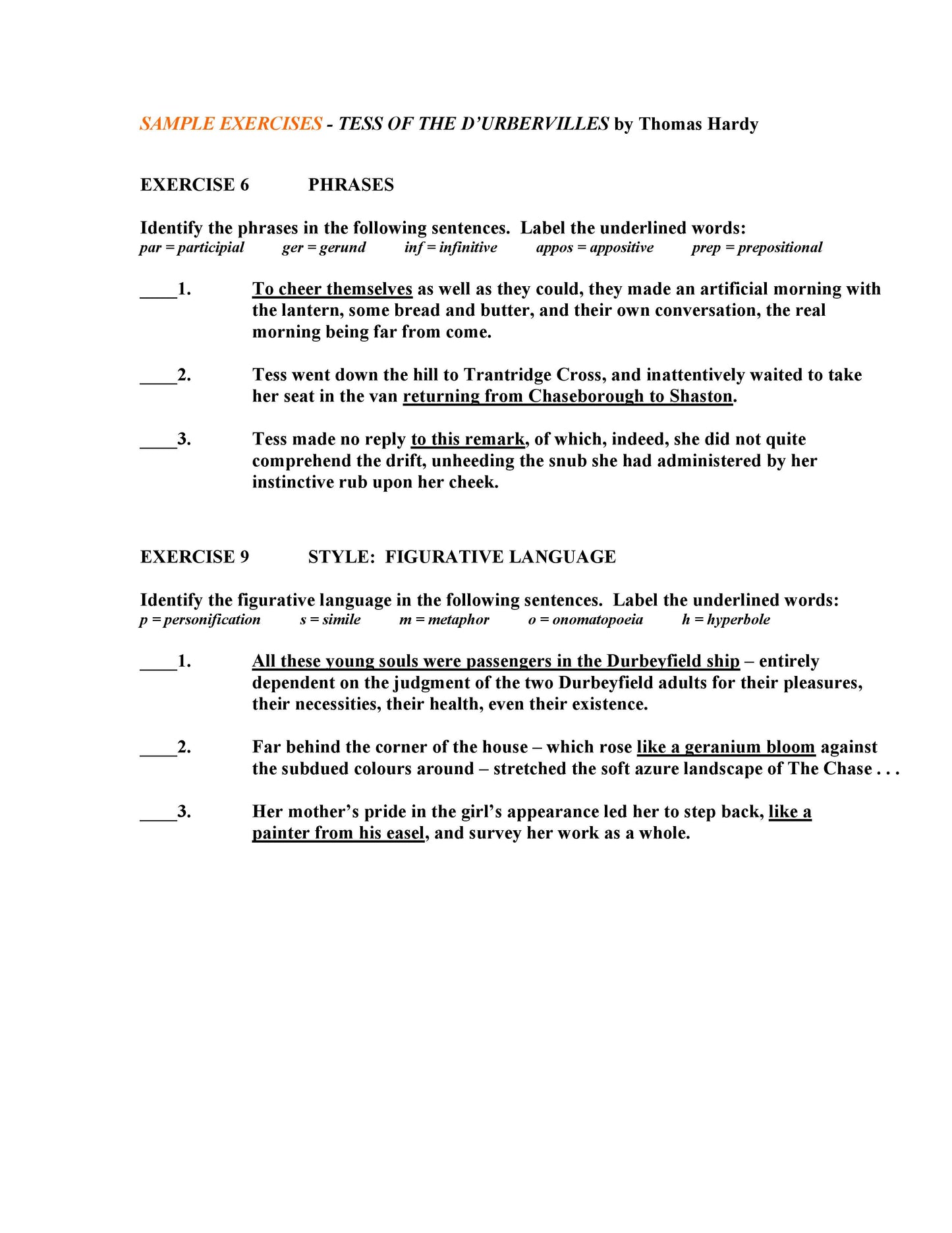 Tess of the D'Urbervilles by Thomas Hardy