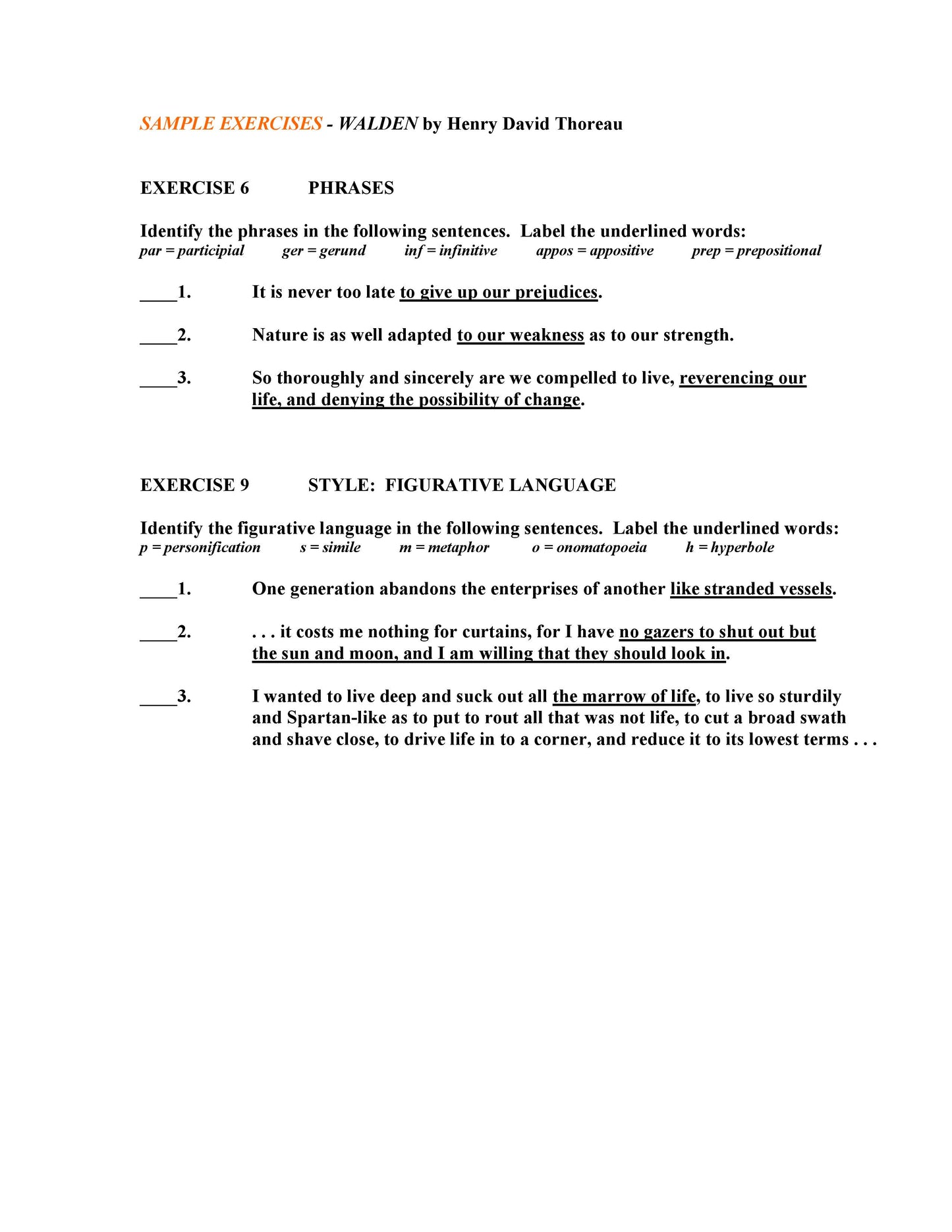 Walden by Henry David Thoreau